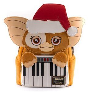 NWT Mogwai Gizmo Gremlins Loungefly Xmas Cosplay Holiday Min Backpack